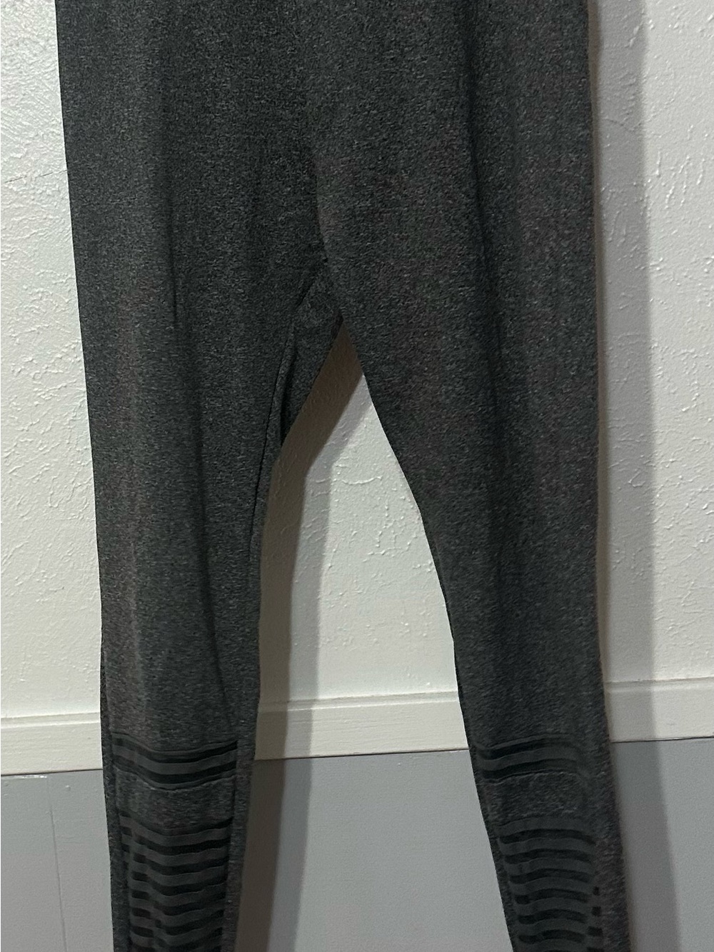 Justice Active Charcoal Gray Leggings